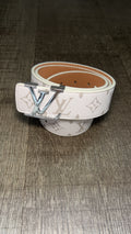 Leather belt