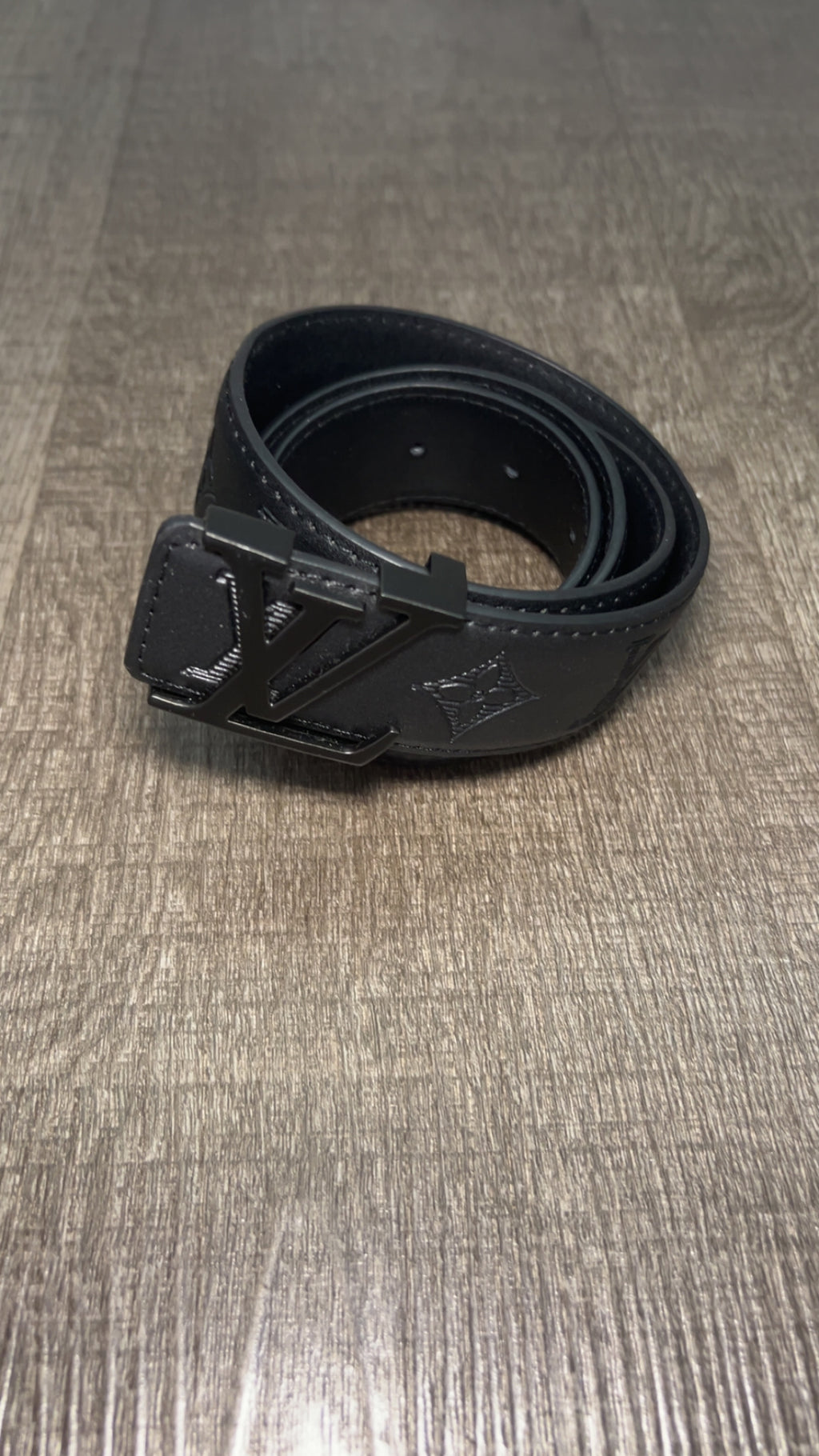 Leather belt