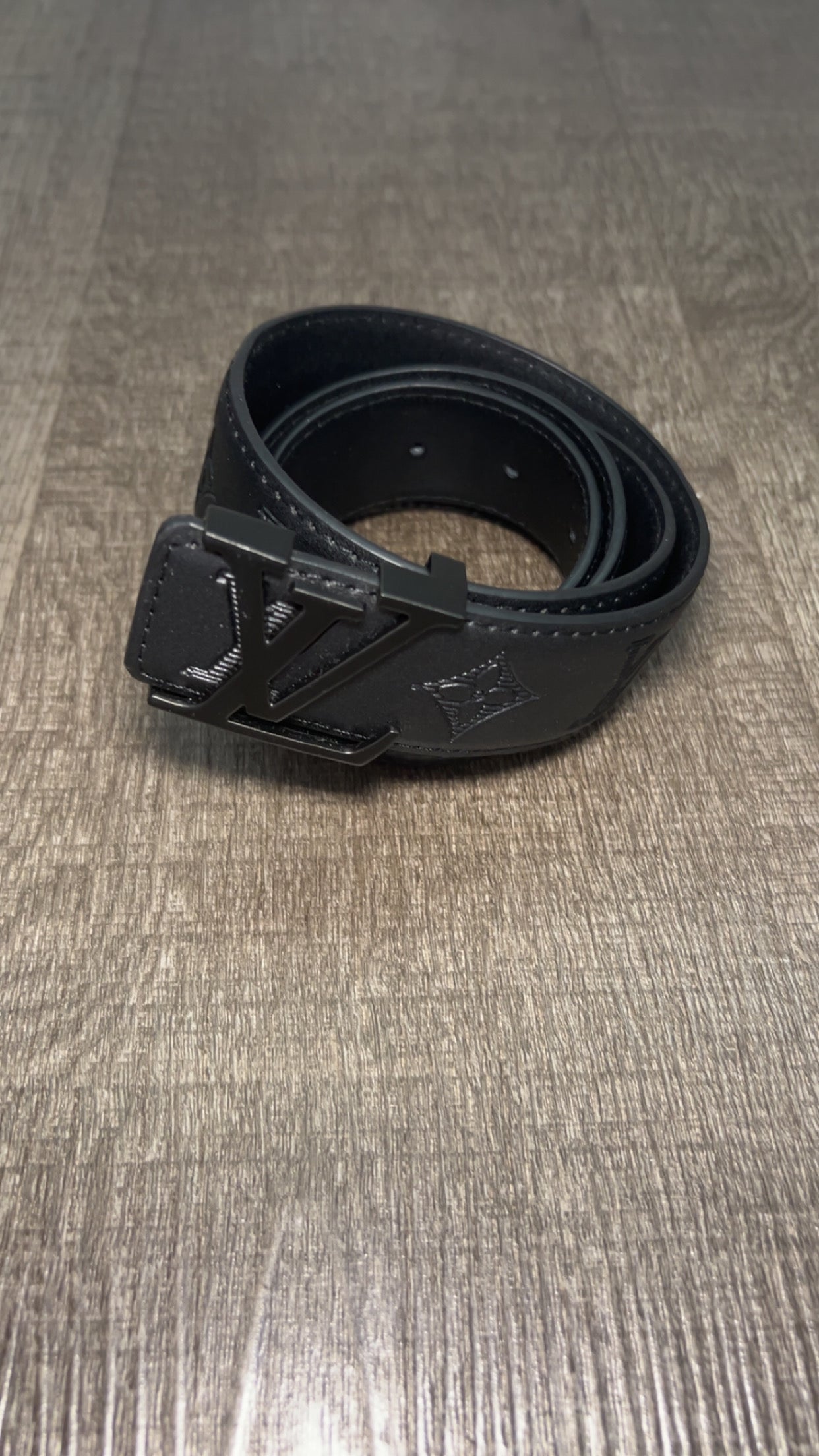 Leather belt